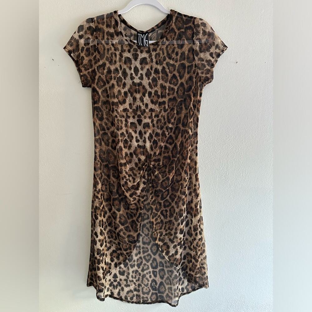 TMG Sheer dress or swimsuit cover up Medium